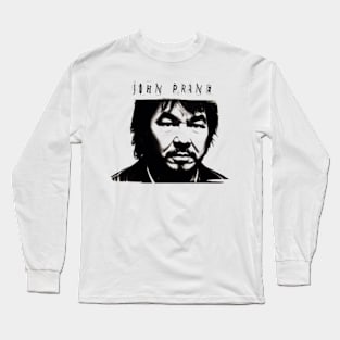 John Prine --- Retro 70s Style Long Sleeve T-Shirt